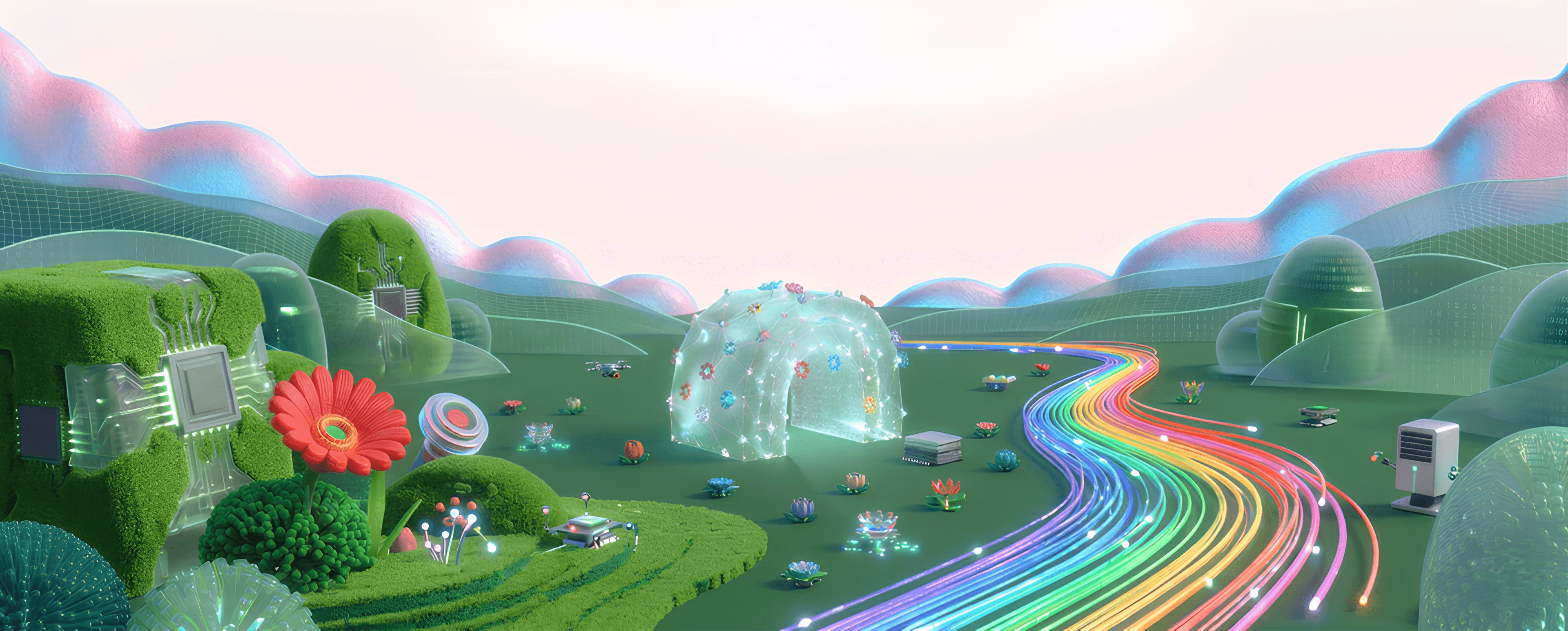MobileKit landscape illustration
